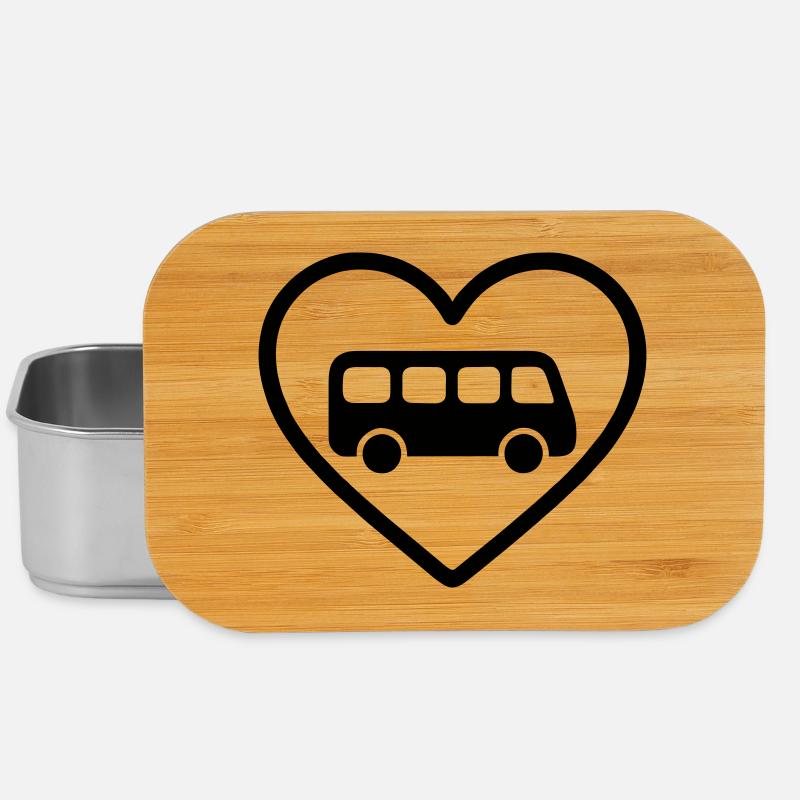 Heart Busfahrer - Lunch Box - Silber