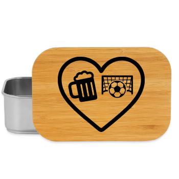 Herzkalziumbier - Lunch Box - Silber - Vorne