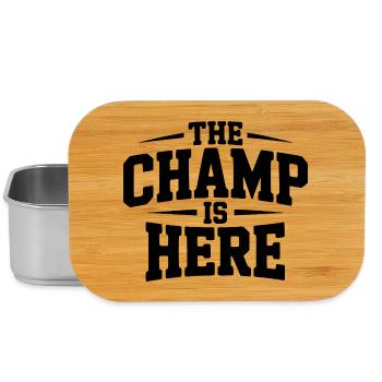 Der Champion ist da - Lunch Box - Silber - Vorne