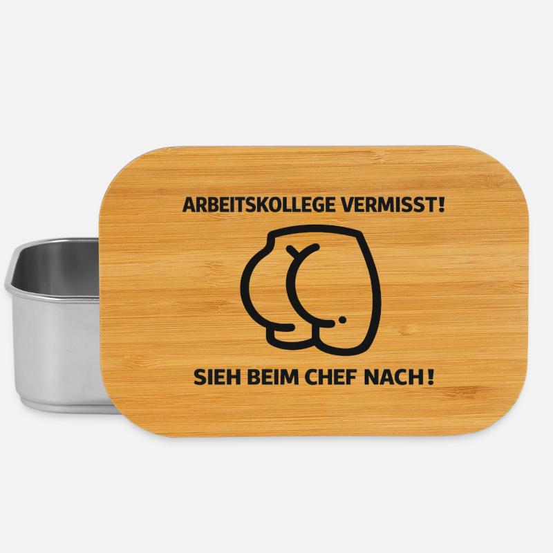 Collègue de travail - Boîte à goûter - argent