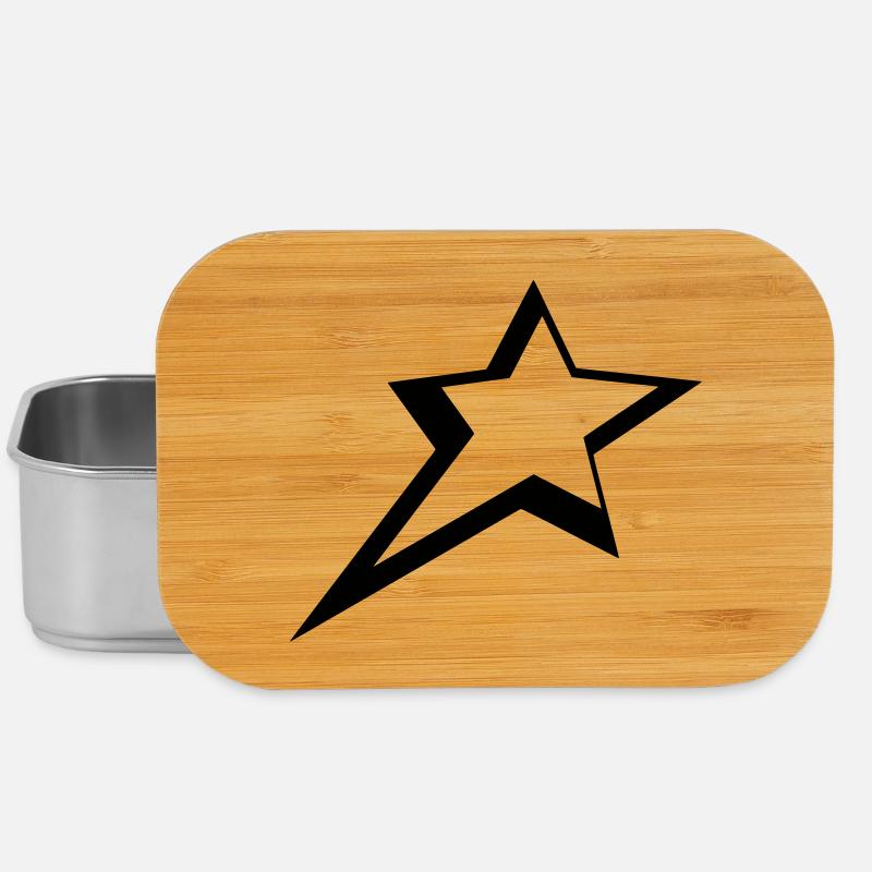 Sterne - Lunch Box - Silber
