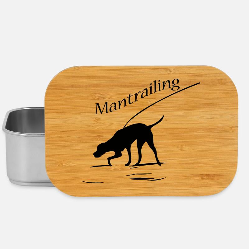 Mantrailing - Lunch Box - Silber