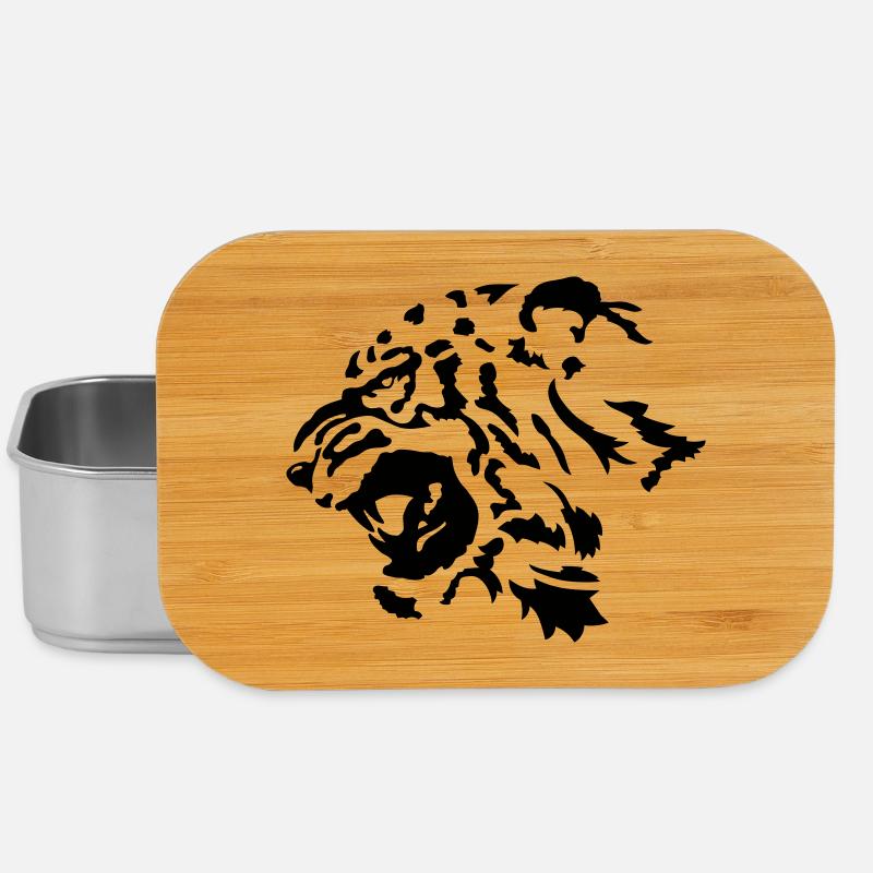 Tiger - Lunch Box - Silber