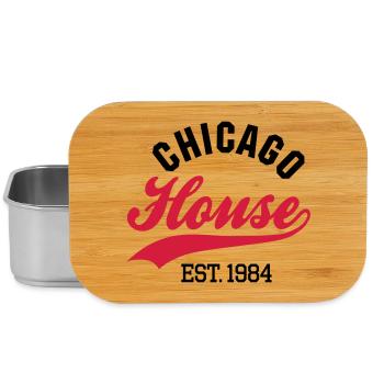Chicago house est. 1984 - Lunch Box - Silber - Vorne