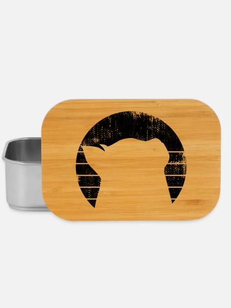 Katze - Lunch Box - Silber