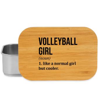 volley-ball - Boîte à goûter - argent - Devant