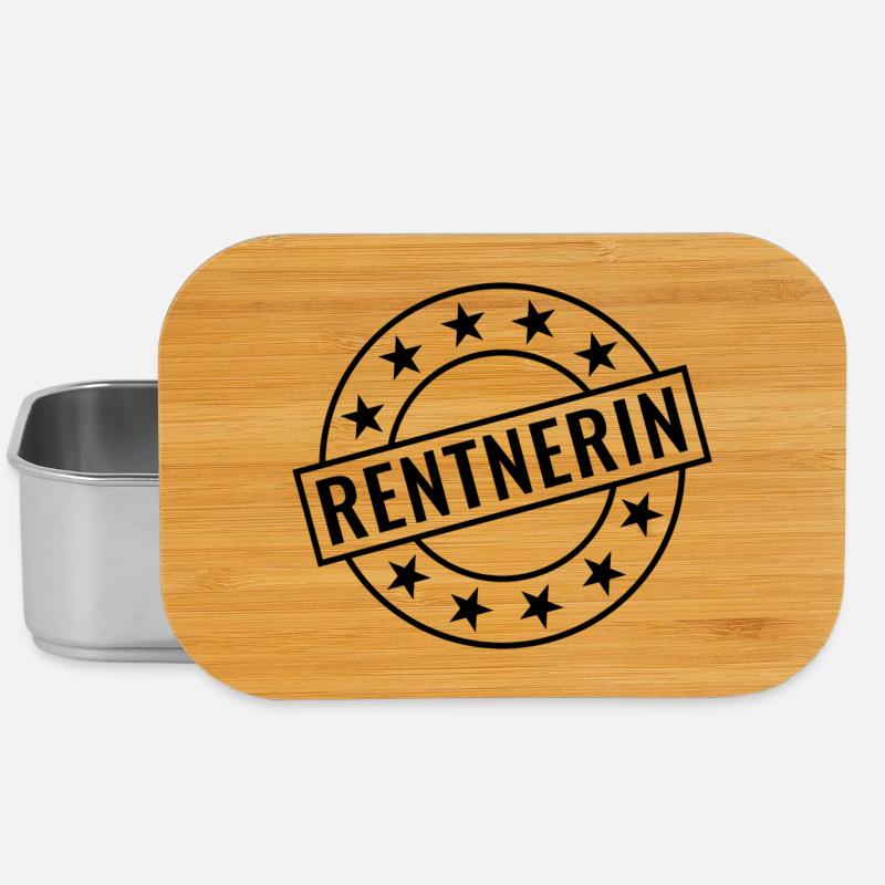 Rentnerin - Lunch Box - Silber