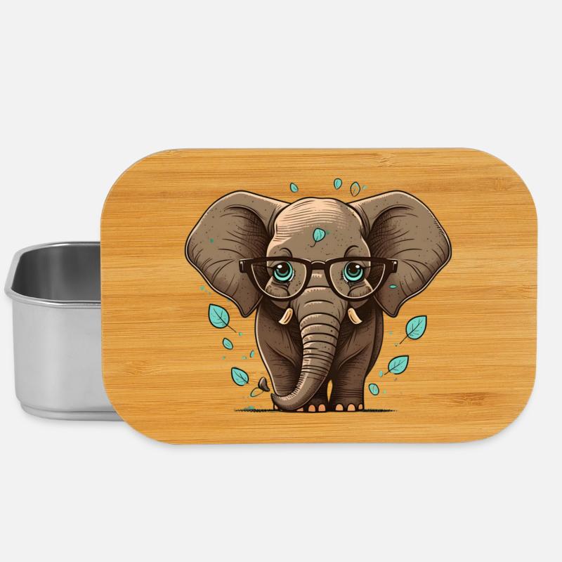 ELEPHANT TOON - Boîte à goûter - argent