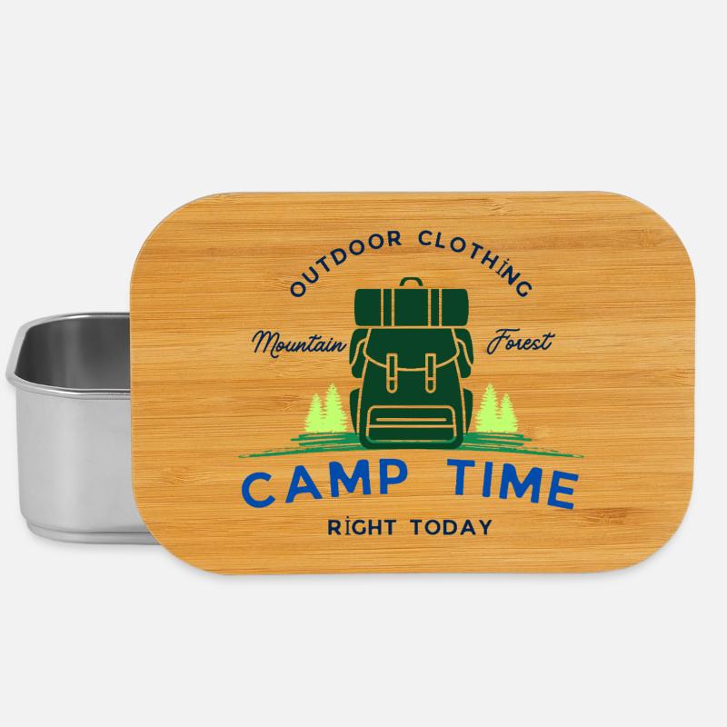 Camp tıme - Lunch Box - Silber