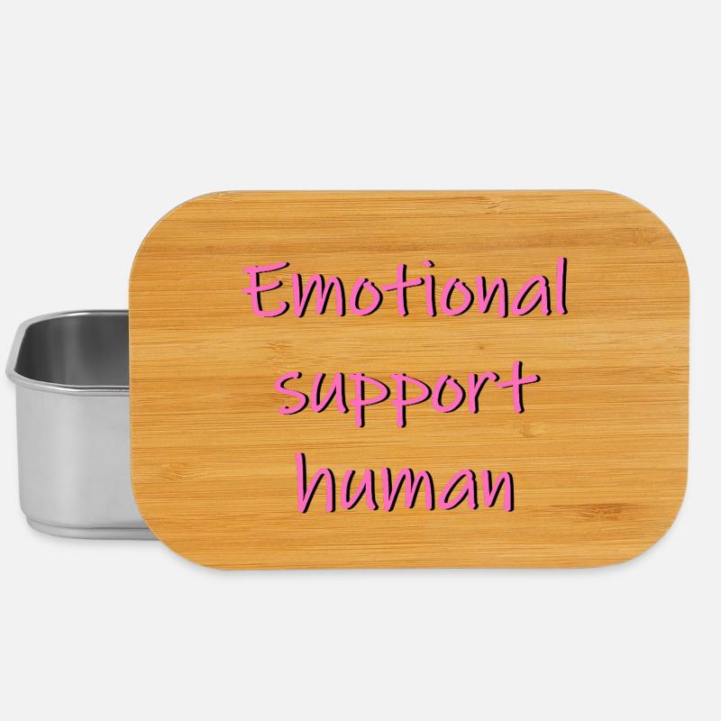 support human - Lunch Box - silver