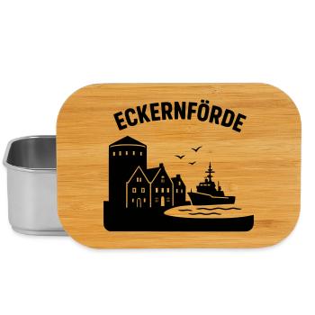eckernförde schleswig holstein - Lunch Box - Silber - Vorne