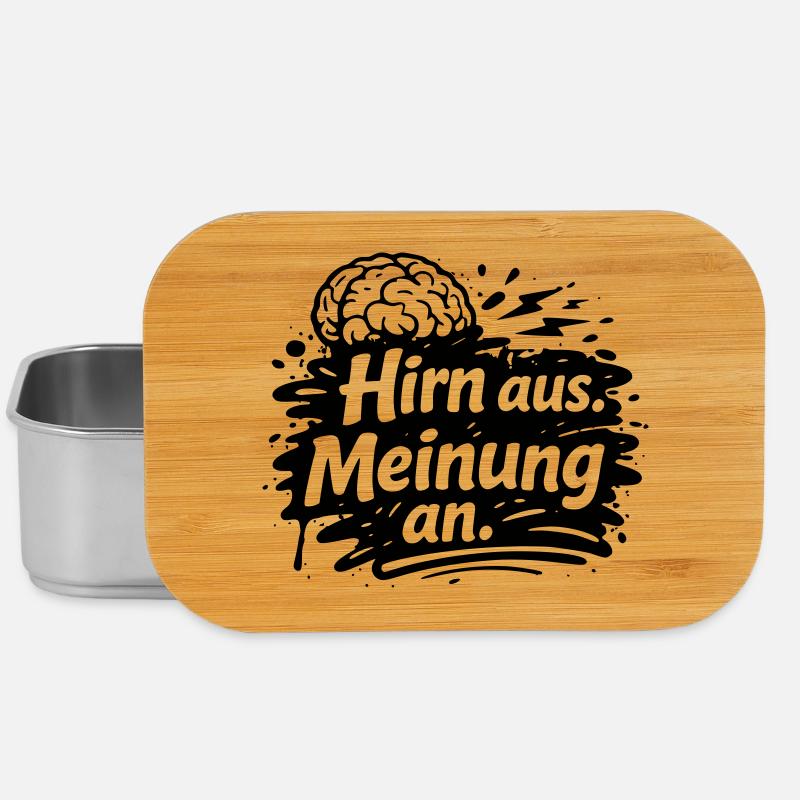 Brain from opinion on - Lunch Box - silver