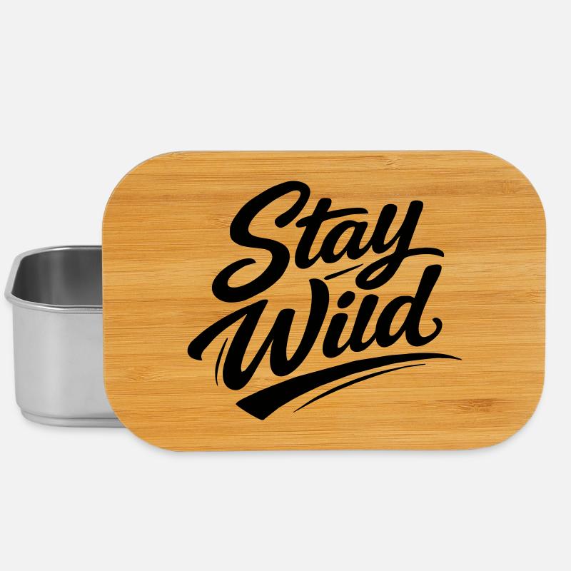 Stay wild - Lunch Box - silver