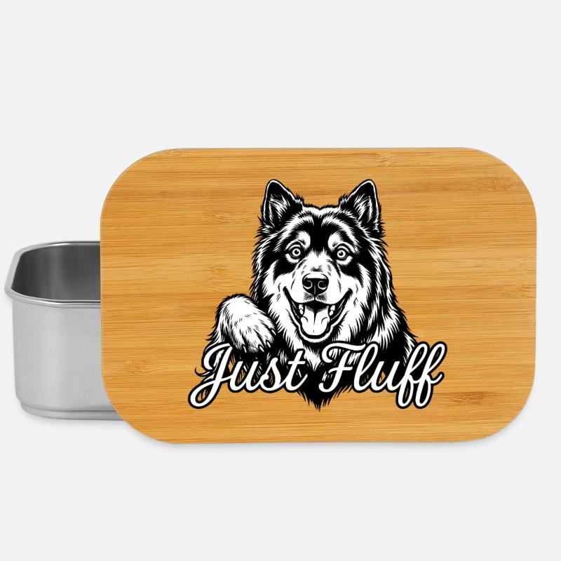 Eurasier | Peluchette - Boîte à goûter - argent