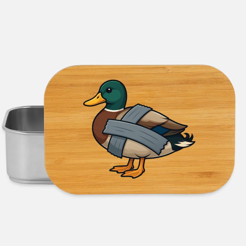 Ruban à canard - Boîte à goûter - argent