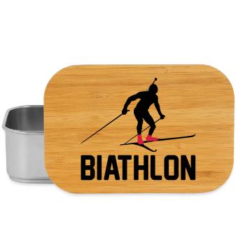 Biathlon - Lunch Box - silver - Front