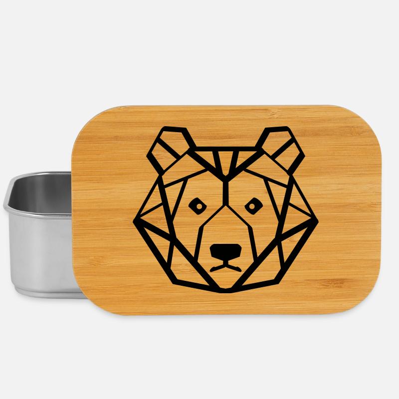 baer - Lunch Box - Silber