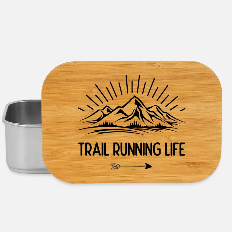 Trailrunning-Leben - Lunch Box - Silber