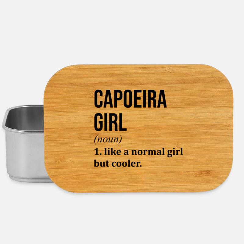 Capoeira - Boîte à goûter - argent