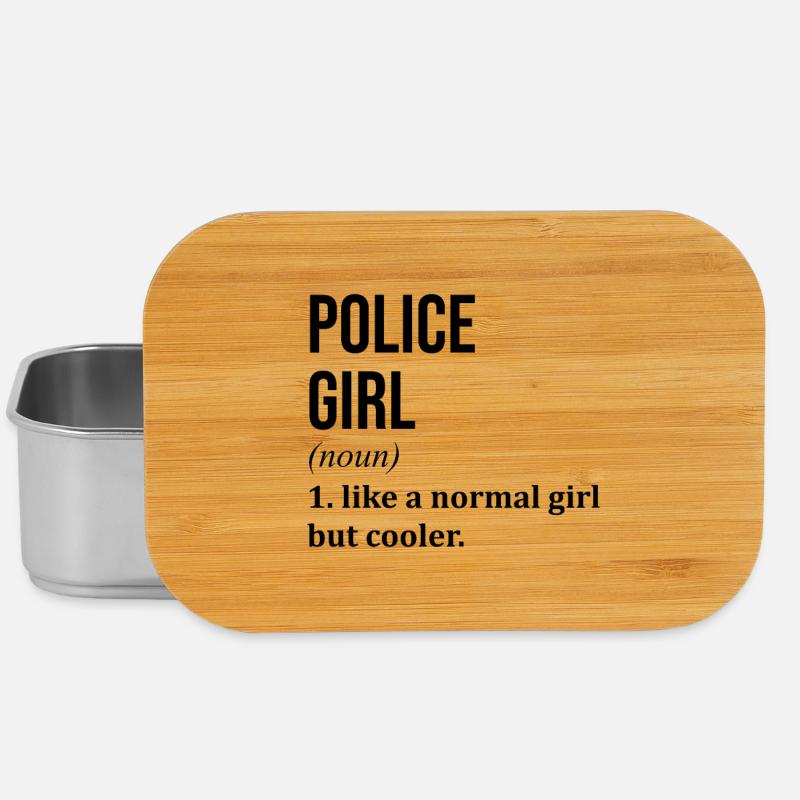 police - Boîte à goûter - argent