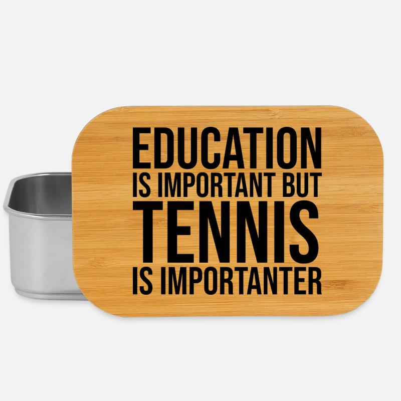 Tennis - Lunch Box - Silber