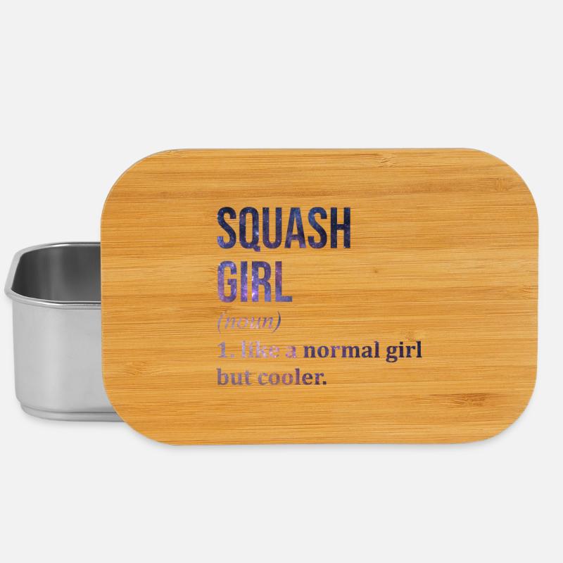Squash - Lunch Box - silver
