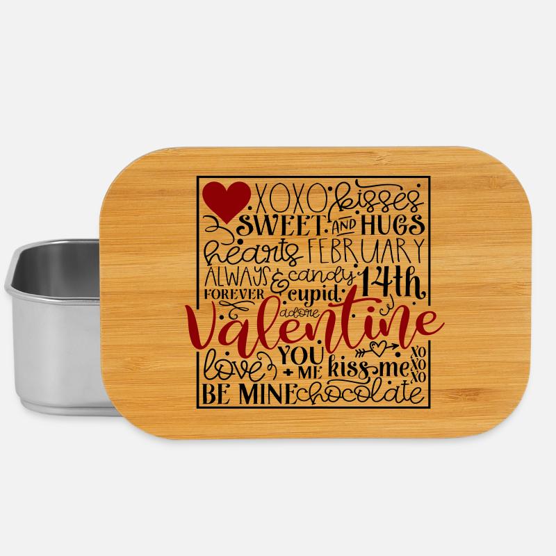 Valentine’s Day - Lunch Box - silver