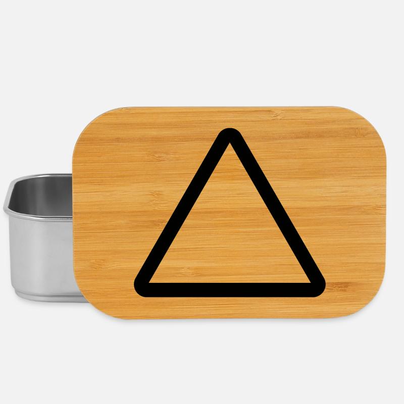 Baustelle, Warnschild Vorlage, Danger Warning - Lunch Box - Silber