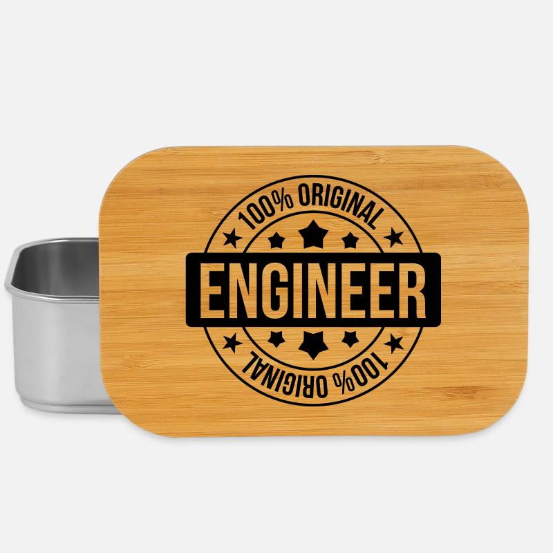Engineer - Lunch Box - Silber
