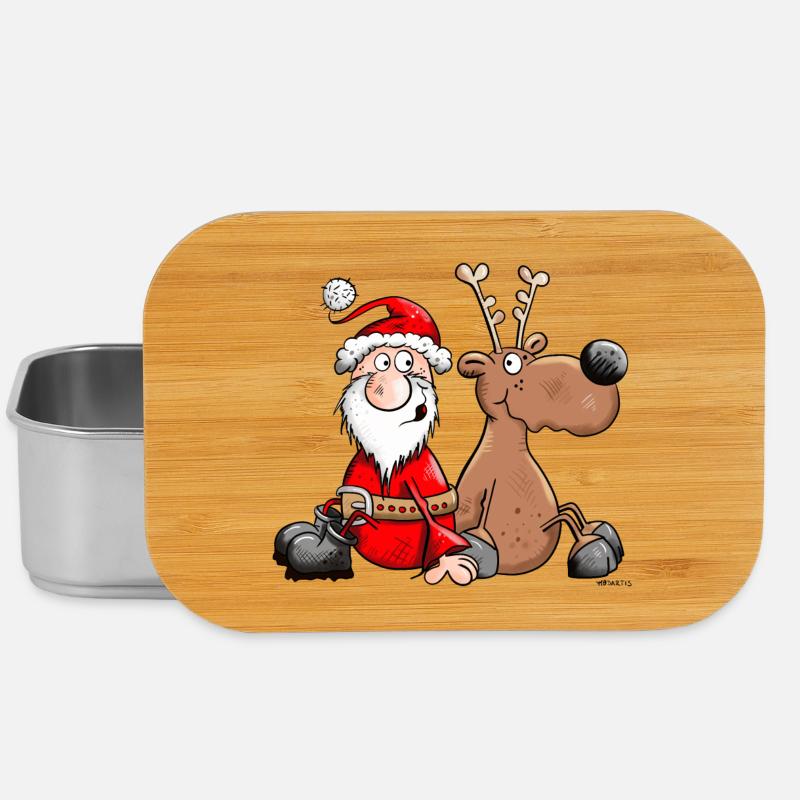 Weihnachts Dreamteam - Lunch Box - Silber