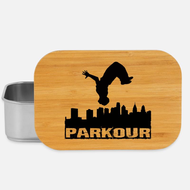 Parkour - Boîte à goûter - argent