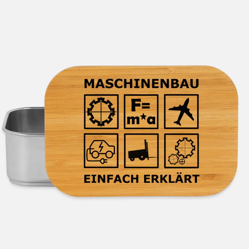 Mechanical Engineering Engineers - Lunch Box - silver