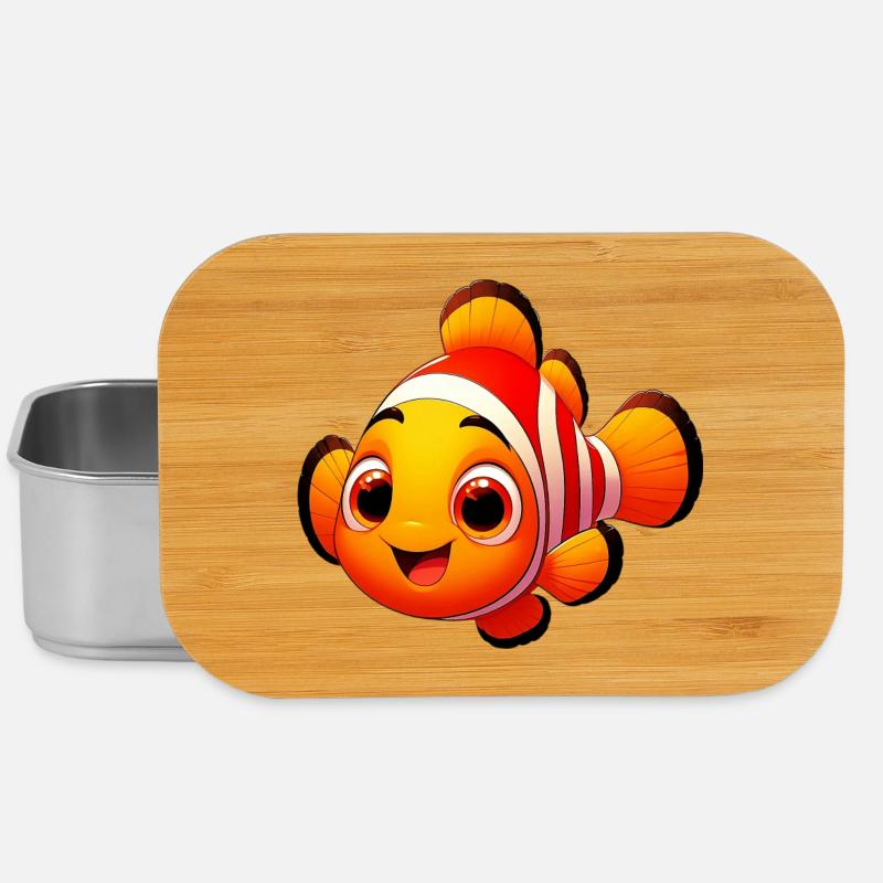 Clownfisch - Lunch Box - Silber