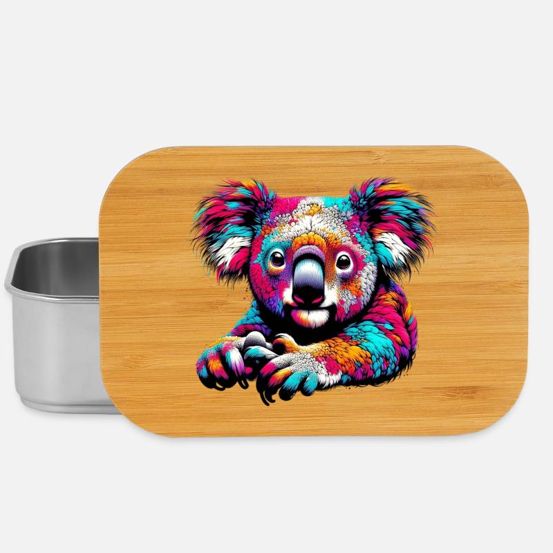 Koala - Lunch Box - Silber
