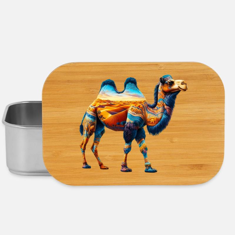 Kamel - Lunch Box - Silber