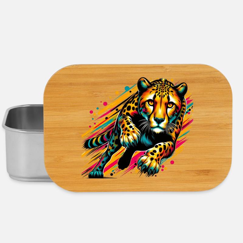 Gepard - Lunch Box - Silber