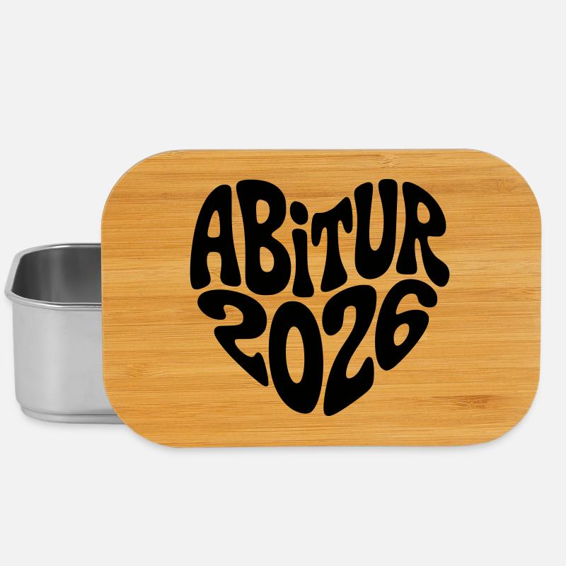 Abitur 2026 - Lunch Box - Silber