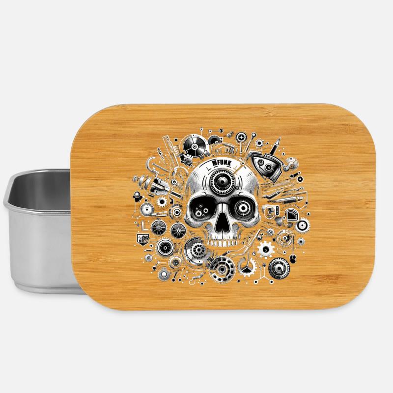 STEAMPUNK STAPEL - Lunch Box - Silber
