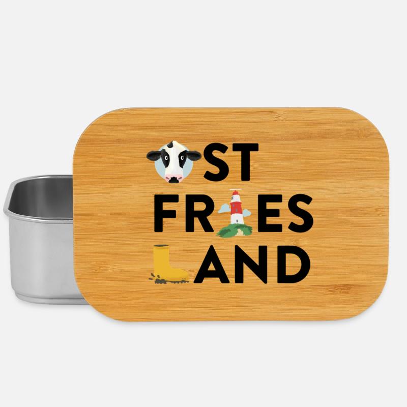 Ostfriesland - Lunch Box - Silber