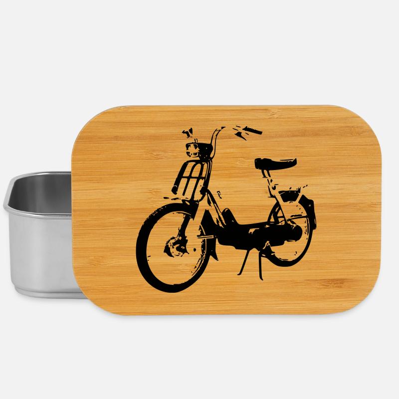 Mofa Moped Töffli - Ciao Bravo Trend - 2025 - Lunch Box - Silber