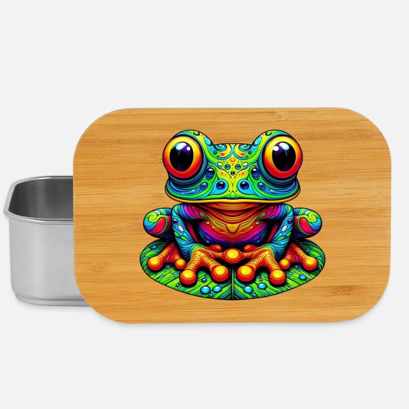 Frog - Lunch Box - silver