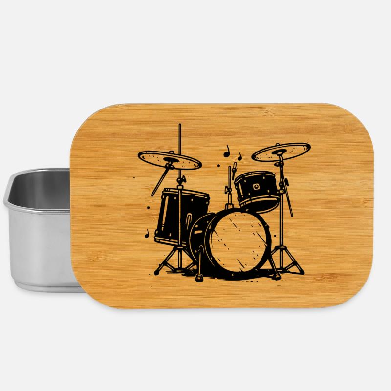 Trapset Sketch - Lunch Box - silver