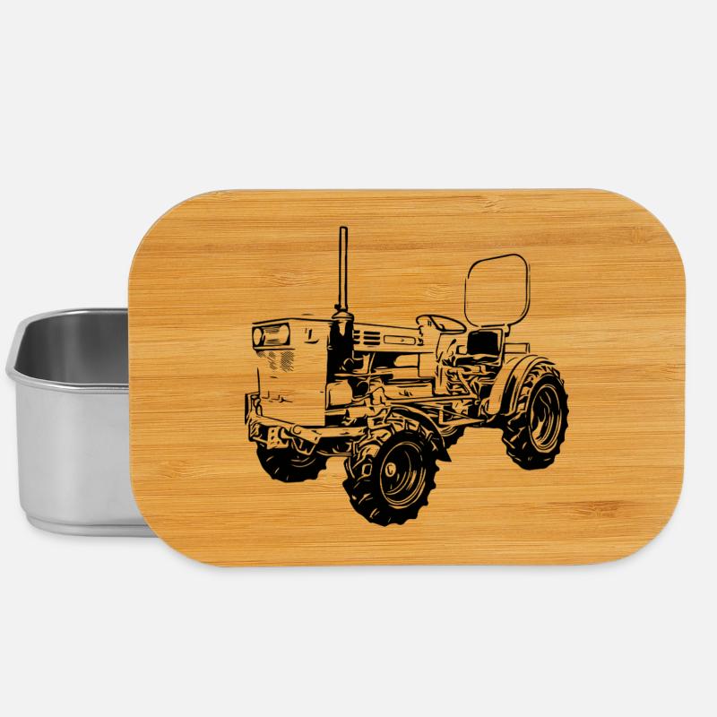 A45 Kulttraktor - Lunch Box - Silber