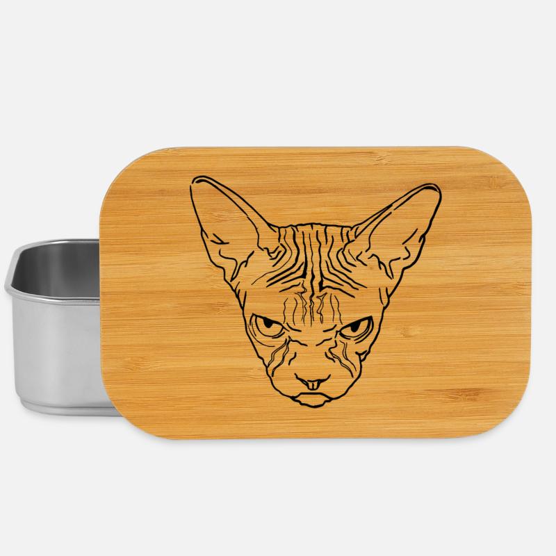 Sphinxkopf - Lunch Box - Silber