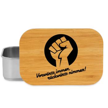 Vorwärts immer rückwärts nimmer v.1 - Lunch Box - Silber - Vorne