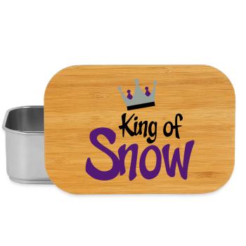 snowboarding - Lunch Box - Silber - Vorne