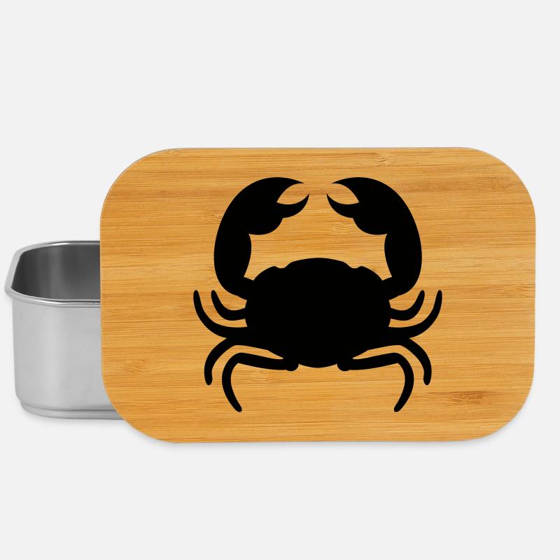 krabbe - Lunch Box - Silber