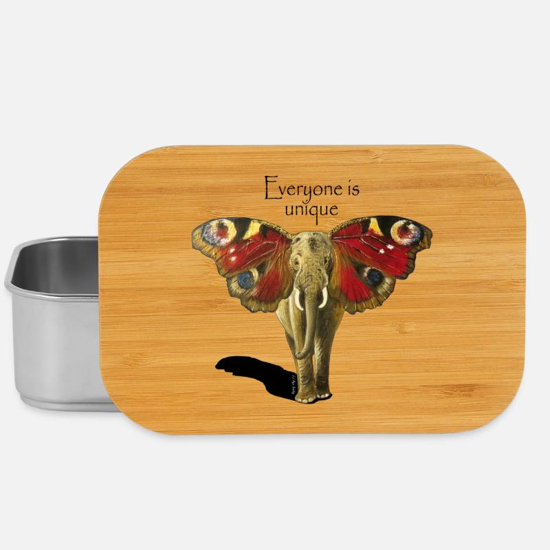 Everyone is unique - Lunch Box - silver