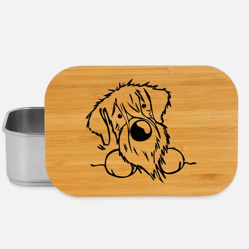 Schnauzer - Boîte à goûter - argent