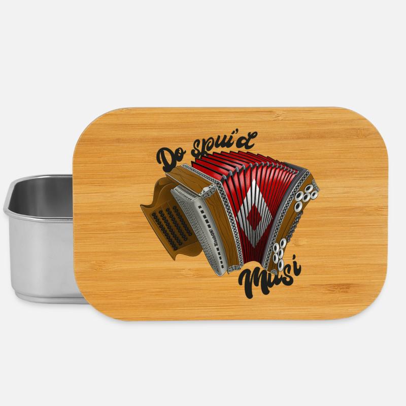 Do spui'd Musi // dunkel | ZiachON! - Lunch Box - Silber